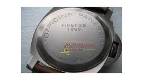 panerai serial number lookup|panerai watch serial number location.